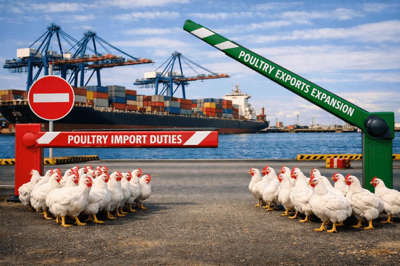 South Africa’s Poultry Exports: Barriers and Double Standards